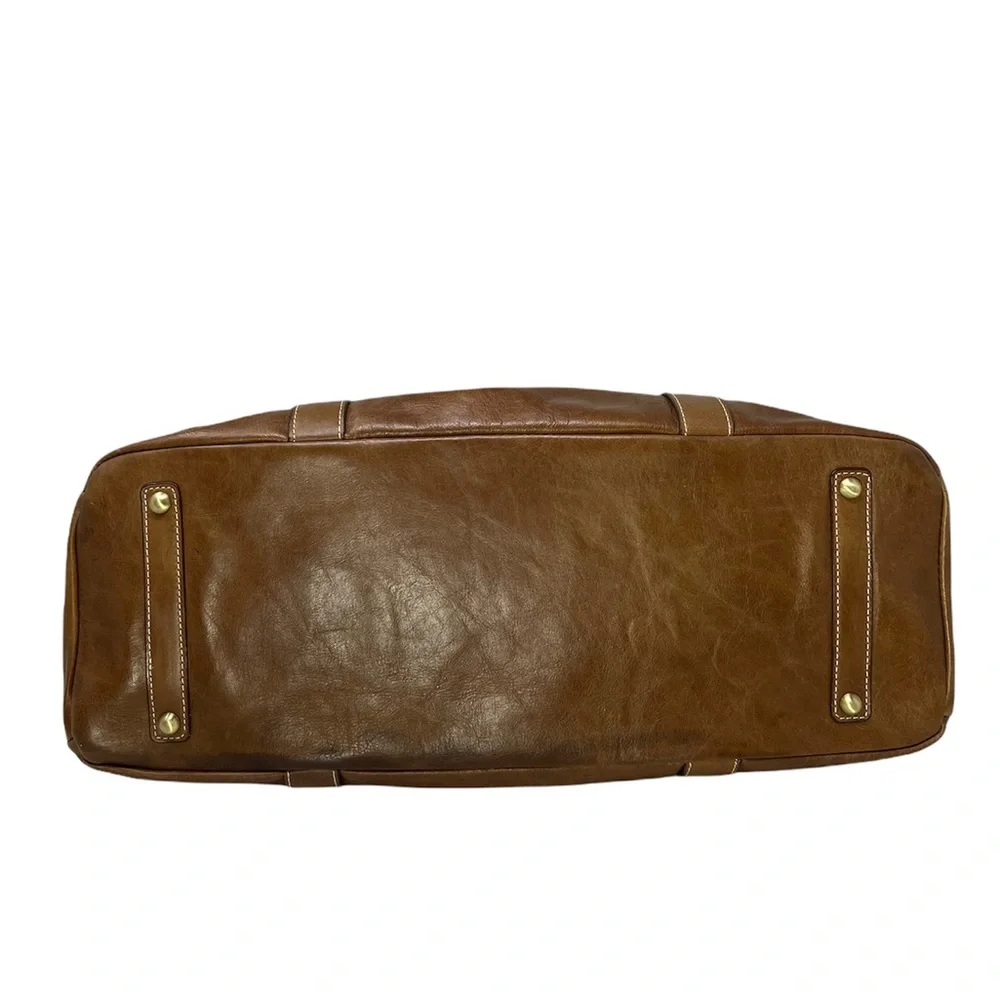 Gorgeous Travel Bag/ Gym Bag***Brown Leather**NWT $1695